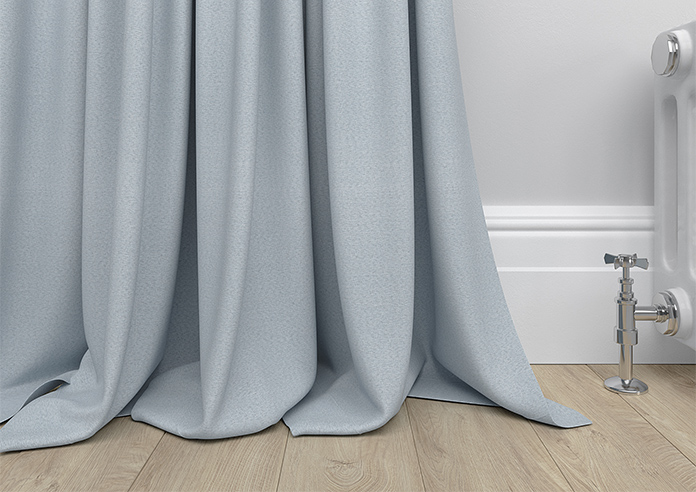 San Remo (Blackout), Columbia Blue - Made to Measure Curtains - Image 6